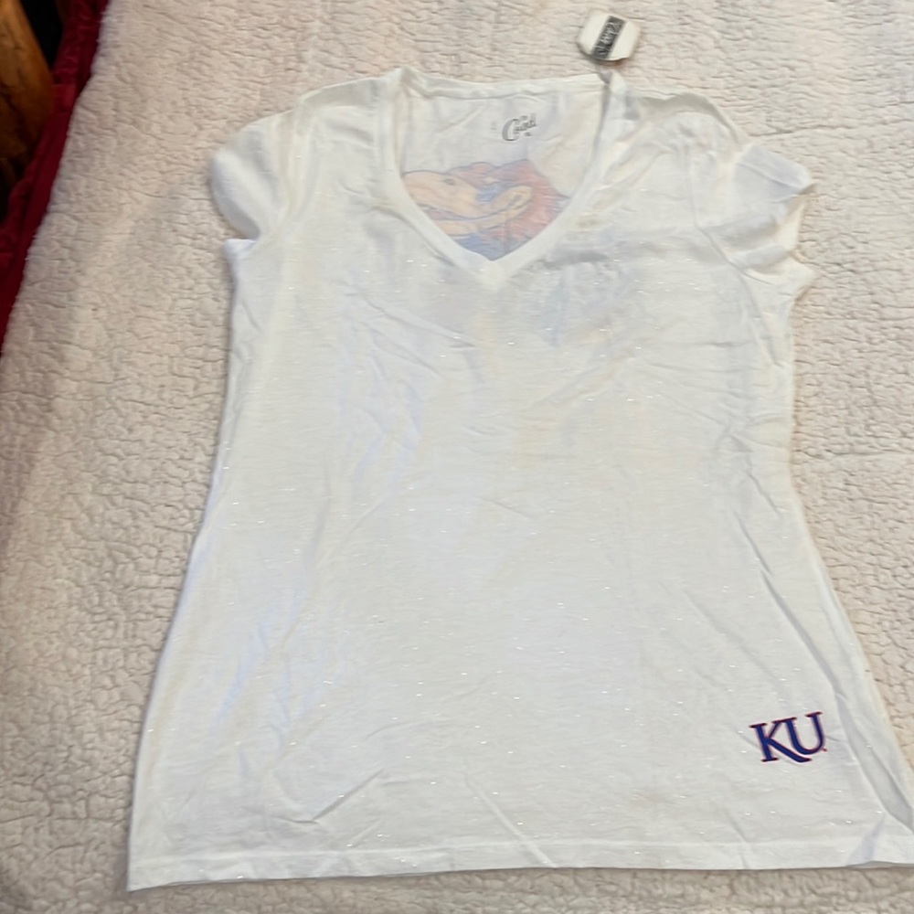 KU Sparkly t-shirt